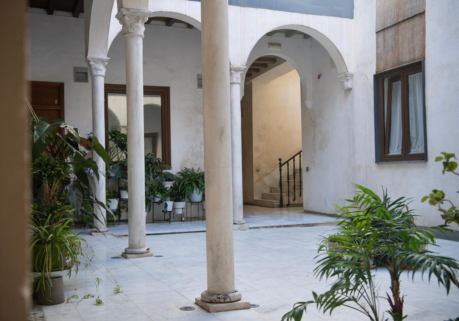 Casa Palacio Bustos Tavera Sevilla Eksteriør bilde